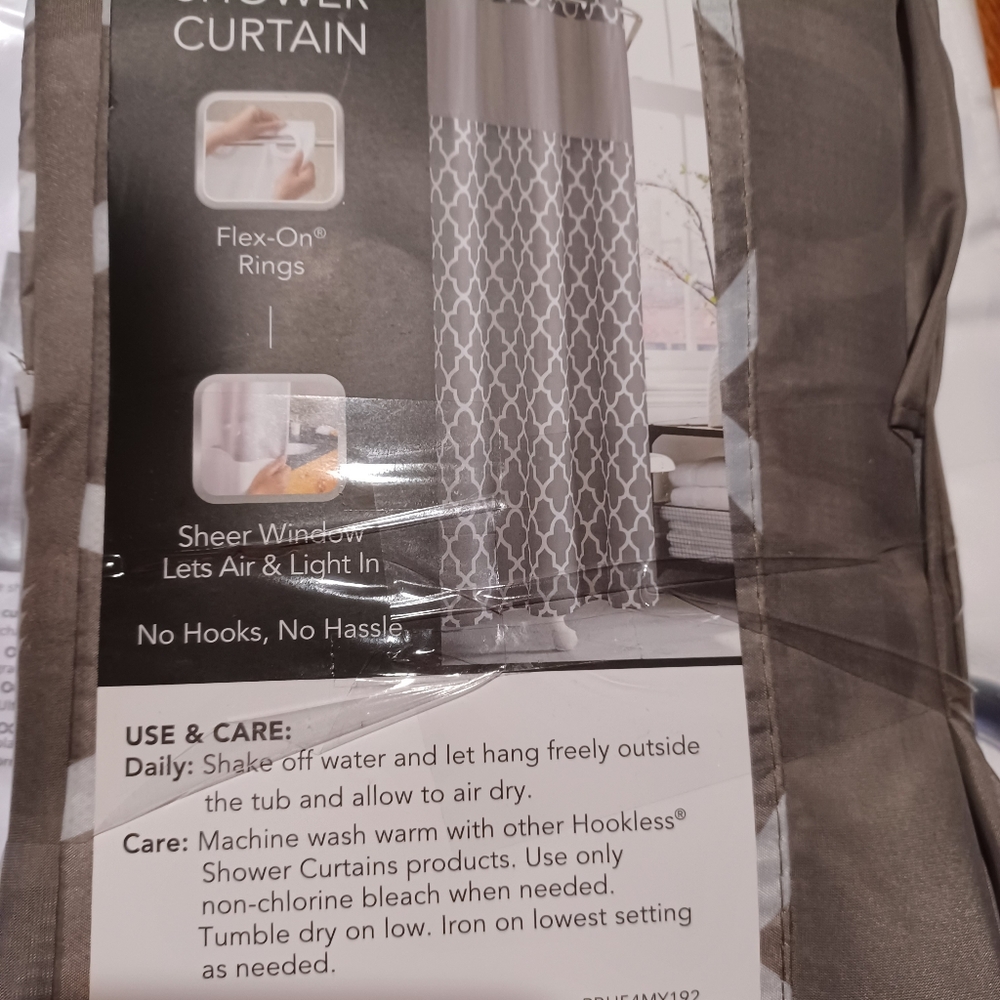 Brand new shower curtain